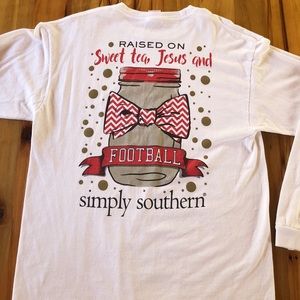 Simple Southern long sleeve👚